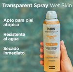 اسپری ضدآفتاب ایزدین مدل Transparent Wet Skin SPF 50 - Image 5