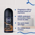 مام رول ضد تعریق مردانه نیوآ مدل DEEP BLACK CARBON