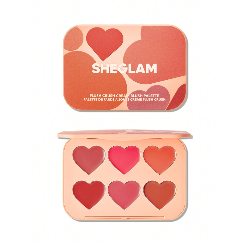 پالت رژگونه کرمی شیگلم Sheglam رنگ Cottage Core Garden پالت رژگونه کرمی شیگلم Sheglam رنگ Cottage Core Garden