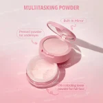 پودر فیکس دو منظوره شیگلم SHEGLAM مدل Insta-Ready رنگ Bubblegum