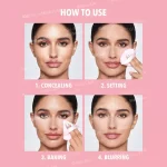 پودر فیکس دو منظوره شیگلم SHEGLAM مدل Insta-Ready رنگ Bubblegum