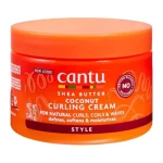 کرم فر دهنده موهای طبیعی کنتو Cantu Coconut Curling Cream with Shea Butter
