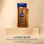 روغن بدن شاین دار golden hour glow وازلین Vaseline