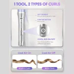 دستگاه ایرفلو استایلر پرو چرخشی شیگلم مدل (One Touch Airflow Styler Pro sheglam (25mm