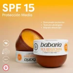 ژل برنزه کننده باباریا سان رفلیکشن SPF15