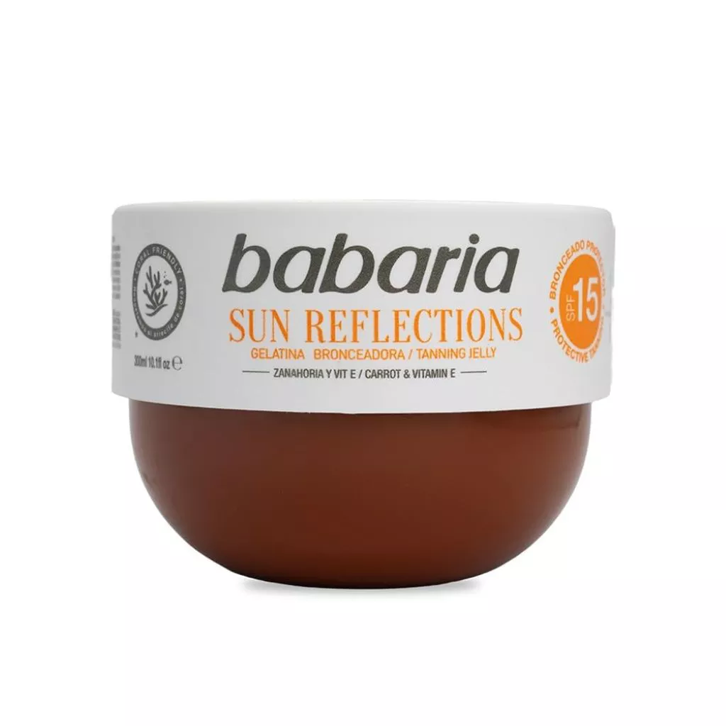 ژل برنزه کننده باباریا سان رفلیکشن SPF15