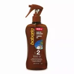 روغن برنزه کننده باباریا با عصاره نارگیل SPF2 حجم 300 میل