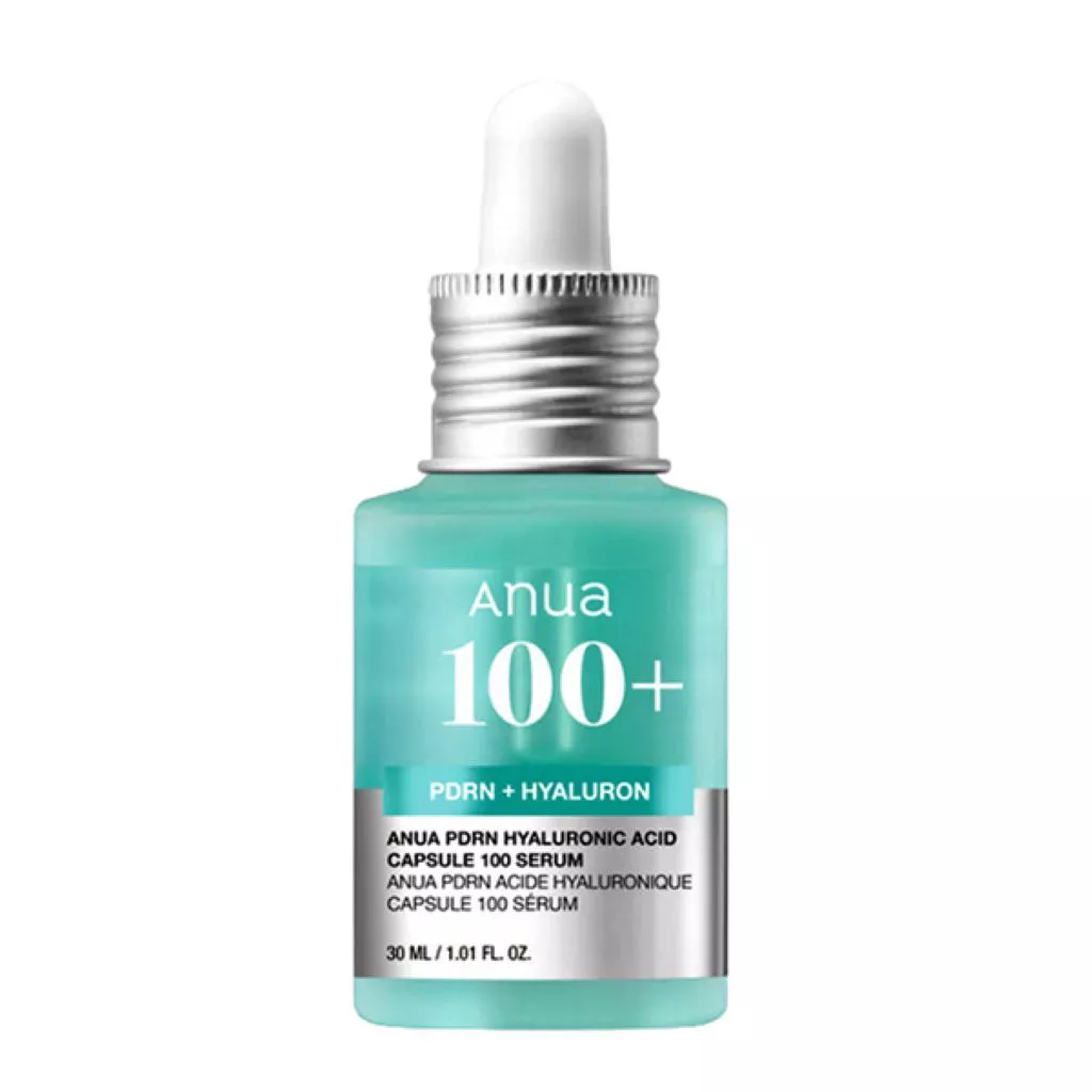 سرم آبرسان و ترمیم‌کننده PDRN + هیالورونیک اسید آنوا مدل PDRN Hyaluronic Acid Capsule 100 Serum