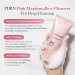 شوینده خامه‌ای PDRN و نیاسینامید مدی‌کیوب مدل PDRN Pink Niacinamide Whip Cleanser