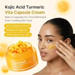 کرم کپسولی روشن‌کننده کوجیک اسید مدی‌کیوب مدل Kojic Acid Turmeric Vita Capsule Cream