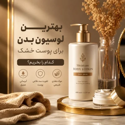 بهترین لوسیون بدن برای پوست خشک؛ کدام را بخریم؟ | ونوسان شاپ