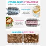 برس حرارتی شیگلم مدل Cool Shield Blowout Brush Pro سایز ۶۱ میلی‌متر