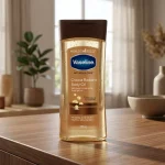 روغن بدن وازلین مدل Cocoa Radiant Body Oil with Pure Cocoa Butter حجم 200 میلی ‌لیتر