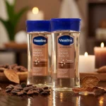 روغن بدن وازلین مدل Cocoa Radiant Body Oil حجم 200 میلی ‌لیتر