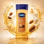 روغن بدن وازلین مدل Cocoa Radiant Body Oil حجم 200 میلی ‌لیتر