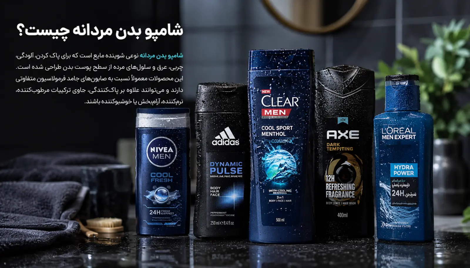 شامپو بدن مردانه چیست؟