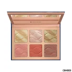پالت رژگونه و هایلایتر کارکتر مدل Glow & Blush کد CBH003