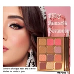 پالت رژگونه ۱۲ رنگ کاراکتر مدل MBP001