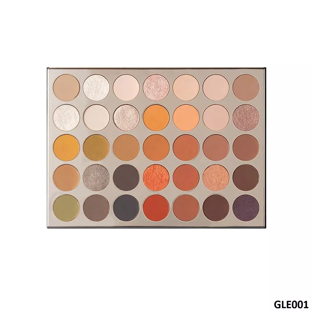 پالت سایه ۳۵ رنگ کارکتر مدل Glamour Edition کد GLE001