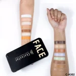 پالت کانتور و کانسیلر ۱۰ رنگ کارکتر مدل Face Palette کد C-A302