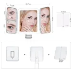 آینه و رینگ لایت آرایشی FC-051 هیوندای