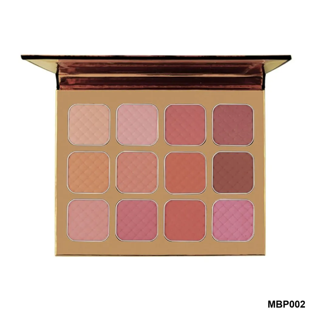 پالت رژگونه ۱۲ رنگ MBP002 کارکتر